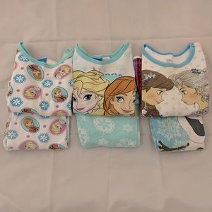 Disney Pajamas for Girls (Set of 3) - Frozen